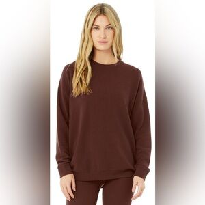 ALO Yoga Brown Sweatshirt